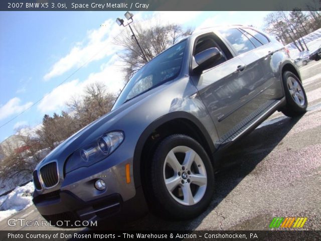 2007 BMW X5 3.0si in Space Grey Metallic