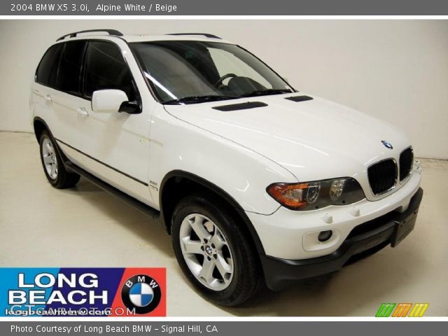 2004 BMW X5 3.0i in Alpine White