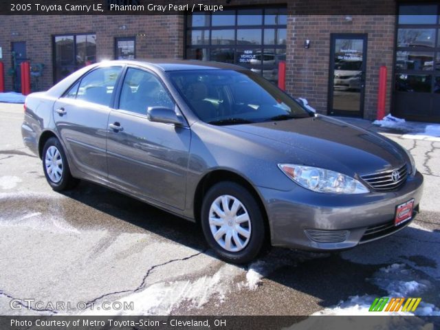 2005 Toyota Camry LE in Phantom Gray Pearl