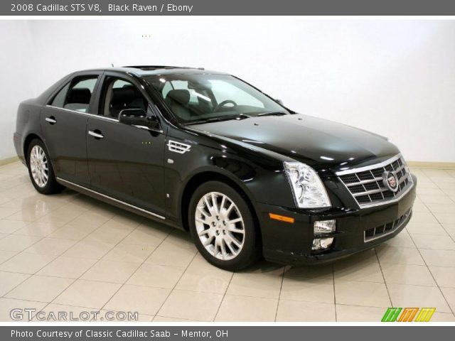 2008 Cadillac STS V8 in Black Raven