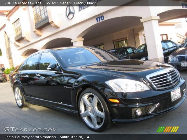 2008 Mercedes-Benz S 65 AMG Sedan in Black