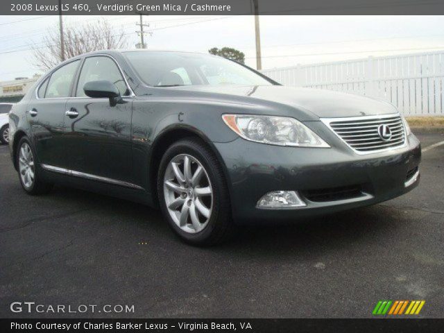 2008 Lexus LS 460 in Verdigris Green Mica