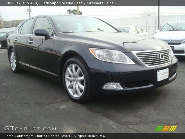 2009 Lexus LS 460 in Black Sapphire Blue Pearl