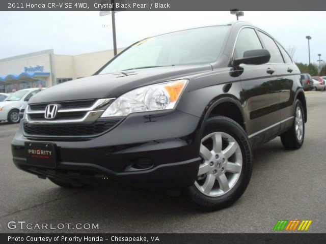 2011 Honda CR-V SE 4WD in Crystal Black Pearl