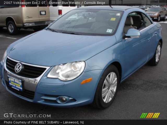 2007 Volkswagen Eos 2.0T in Eismeer Blue Metallic