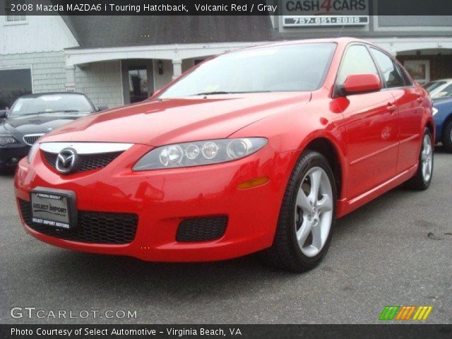 2008 Mazda MAZDA6 i Touring Hatchback in Volcanic Red