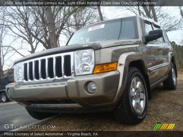 2006 Jeep Commander Limited 4x4 in Light Khaki Metallic