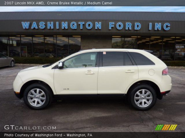 2007 Lincoln MKX AWD in Creme Brulee Metallic