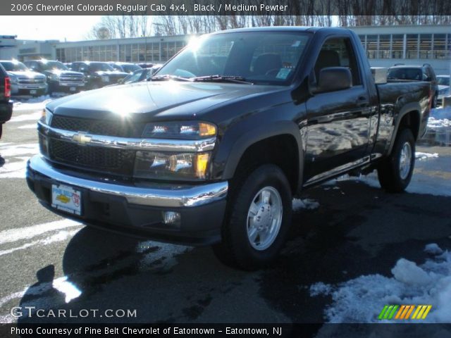 2006 Chevrolet Colorado Regular Cab 4x4 in Black