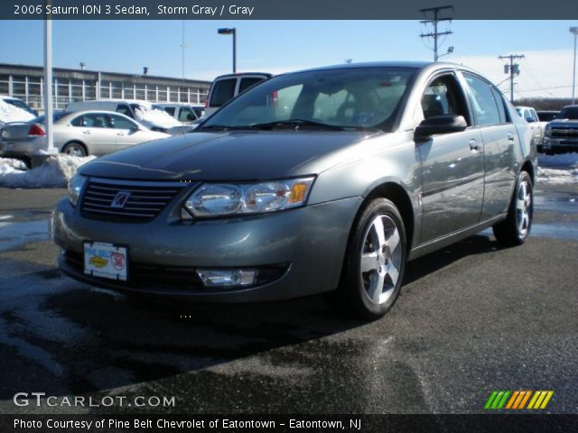 2006 Saturn ION 3 Sedan in Storm Gray
