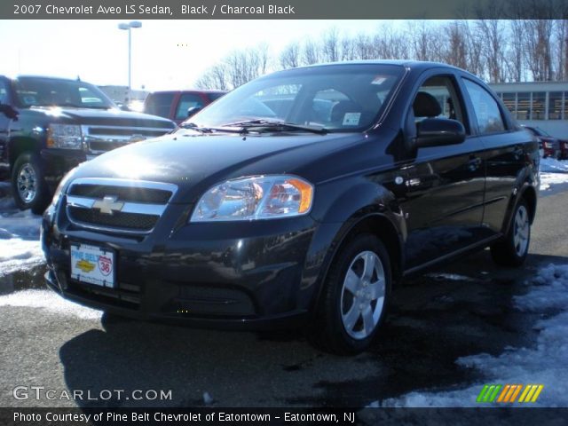 2007 Chevrolet Aveo LS Sedan in Black