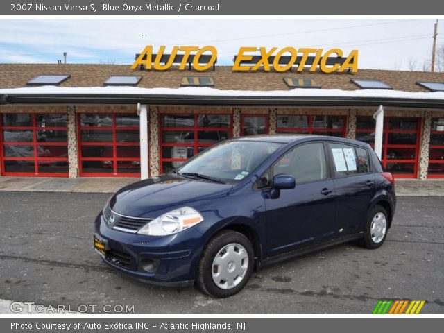 2007 Nissan Versa S in Blue Onyx Metallic