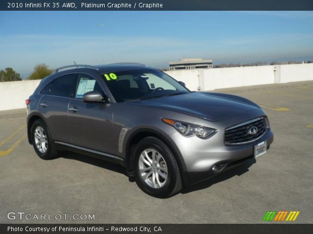 2010 Infiniti FX 35 AWD in Platinum Graphite