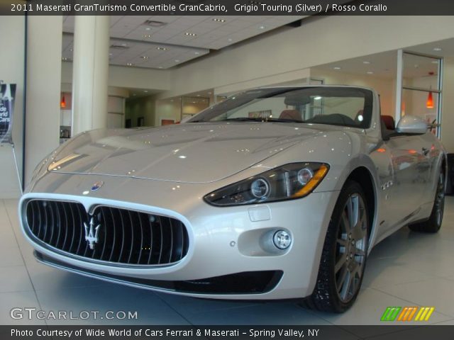 2011 Maserati GranTurismo Convertible GranCabrio in Grigio Touring (Silver)