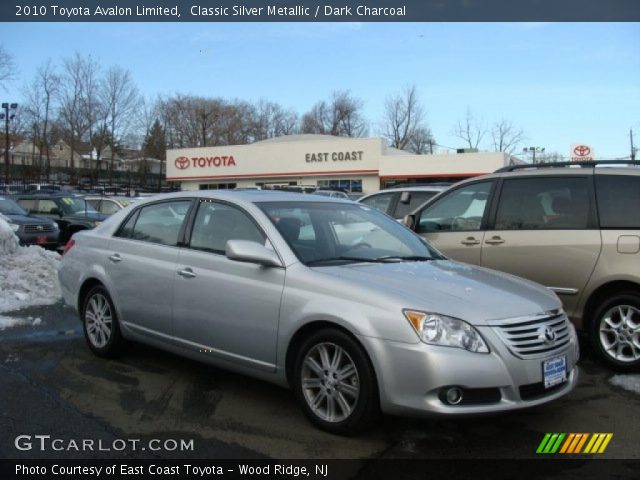 2010 Toyota Avalon Limited in Classic Silver Metallic