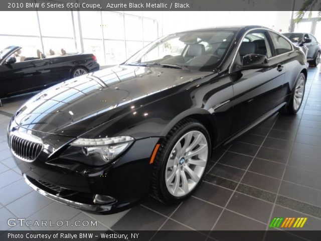 2010 BMW 6 Series 650i Coupe in Azurite Black Metallic