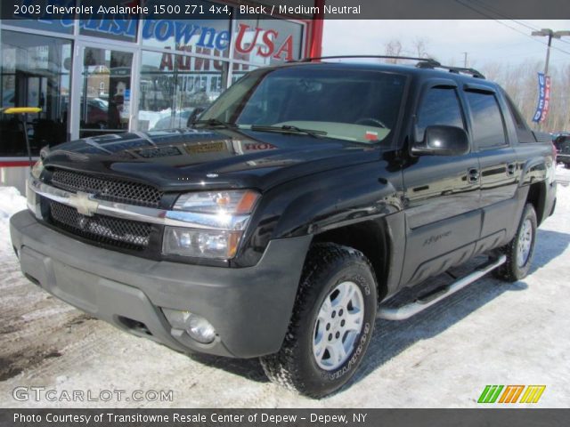 2003 Chevrolet Avalanche 1500 Z71 4x4 in Black