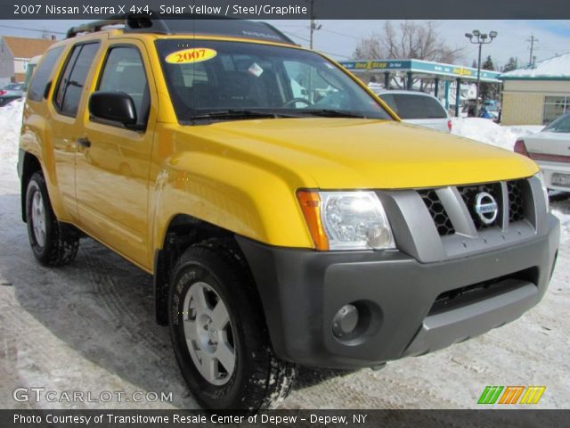 2007 Nissan Xterra X 4x4 in Solar Yellow