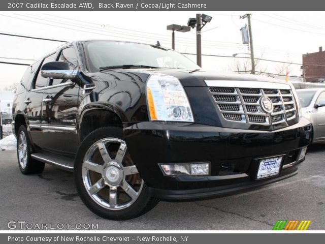 2007 Cadillac Escalade AWD in Black Raven