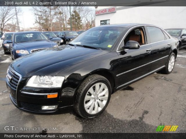 2008 Audi A8 L 4.2 quattro in Brilliant Black