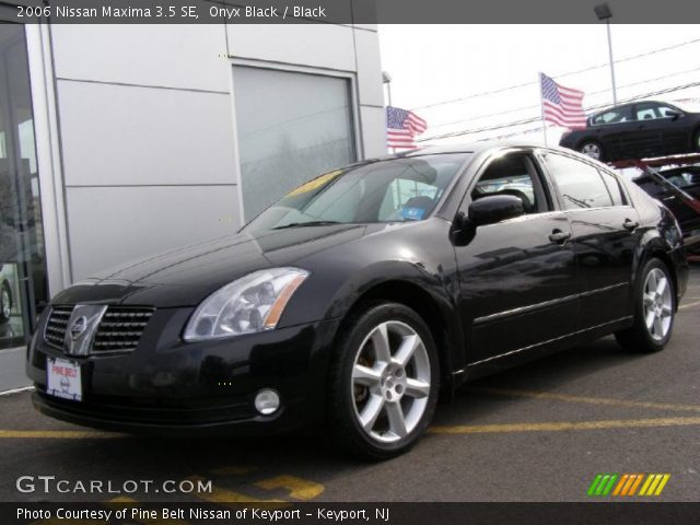 2006 Nissan Maxima 3.5 SE in Onyx Black