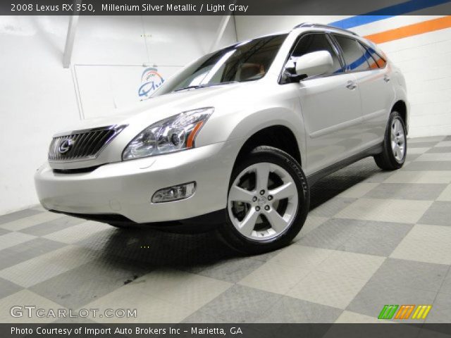2008 Lexus RX 350 in Millenium Silver Metallic