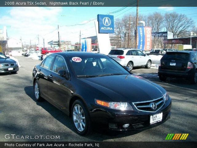 2008 Acura TSX Sedan in Nighthawk Black Pearl