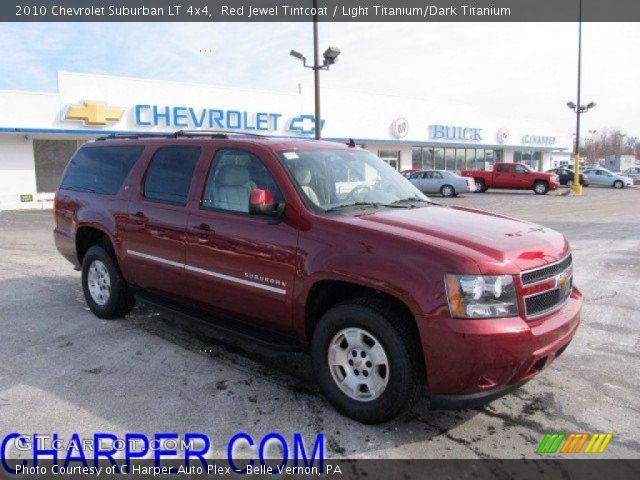 2010 Chevrolet Suburban LT 4x4 in Red Jewel Tintcoat