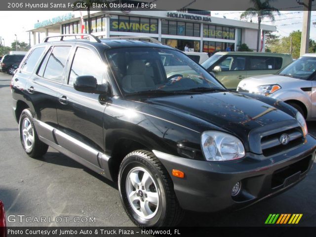 2006 Hyundai Santa Fe GLS in Black Obsidian