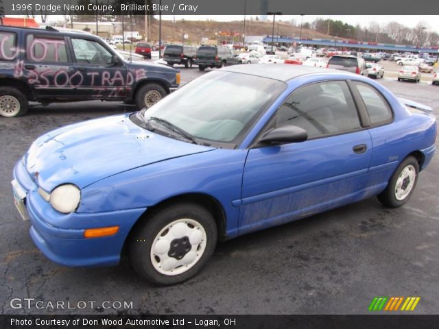 1996 Dodge Neon Coupe in Brilliant Blue