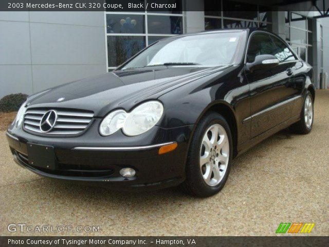 2003 Mercedes-Benz CLK 320 Coupe in Black