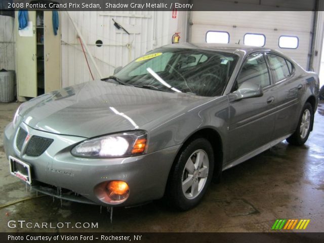 2008 Pontiac Grand Prix Sedan in Shadow Gray Metallic