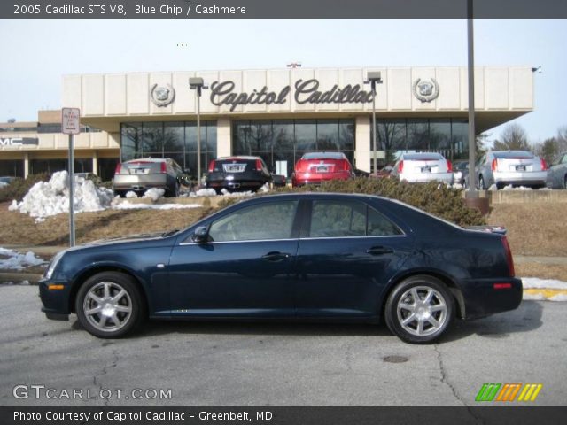 2005 Cadillac STS V8 in Blue Chip