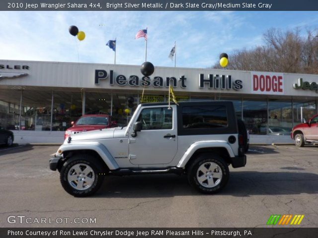 2010 Jeep Wrangler Sahara 4x4 in Bright Silver Metallic
