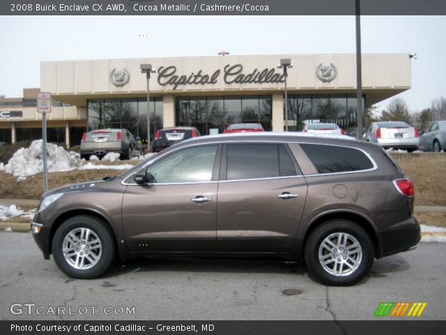 2008 Buick Enclave CX AWD in Cocoa Metallic