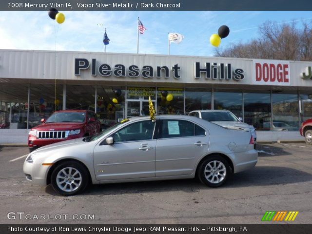 2008 Mercury Milan I4 in Vapor Silver Metallic