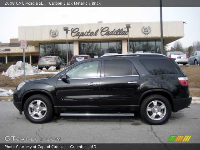 2008 GMC Acadia SLT in Carbon Black Metallic