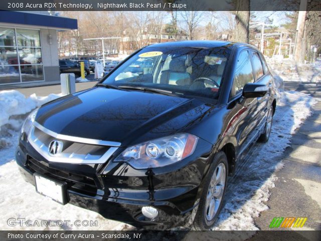 2008 Acura RDX Technology in Nighthawk Black Pearl