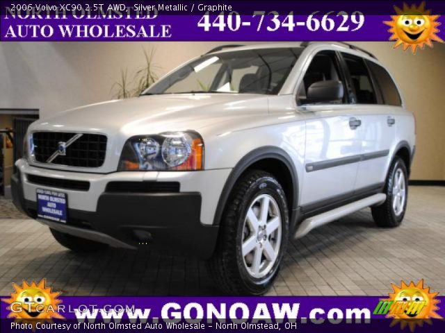 2006 Volvo XC90 2.5T AWD in Silver Metallic