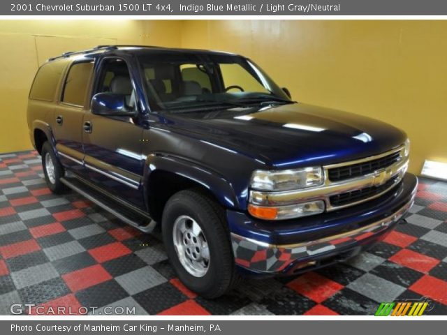 2001 Chevrolet Suburban 1500 LT 4x4 in Indigo Blue Metallic