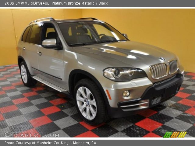 2009 BMW X5 xDrive48i in Platinum Bronze Metallic