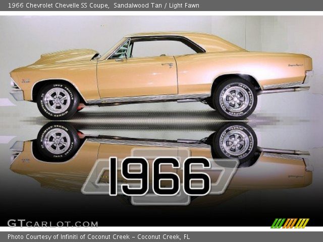 1966 Chevrolet Chevelle SS Coupe in Sandalwood Tan