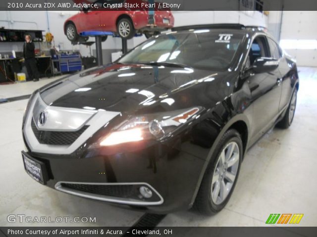 2010 Acura ZDX AWD Advance in Crystal Black Pearl