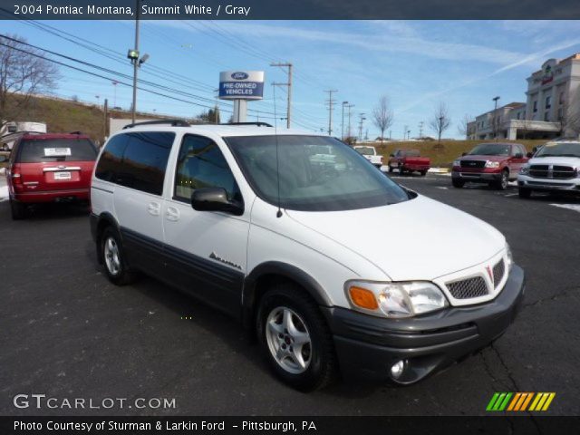 2004 Pontiac Montana  in Summit White