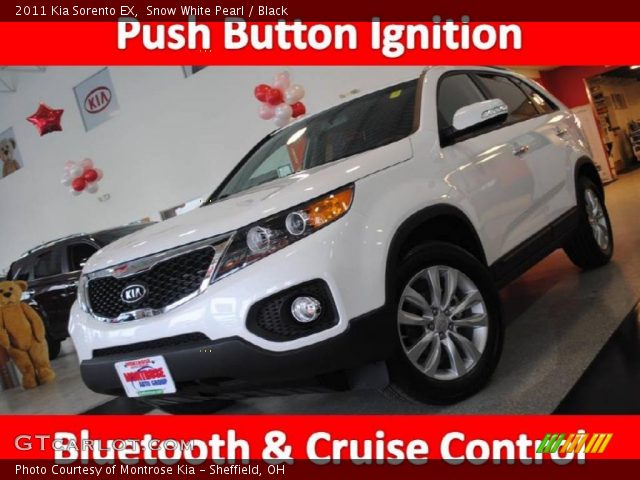 2011 Kia Sorento EX in Snow White Pearl