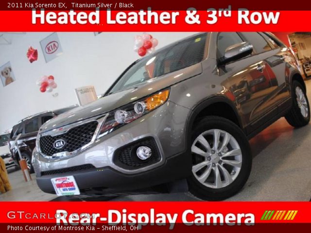 2011 Kia Sorento EX in Titanium Silver