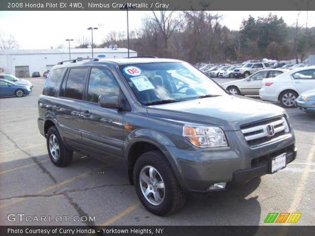 2008 Honda Pilot EX 4WD in Nimbus Gray Metallic