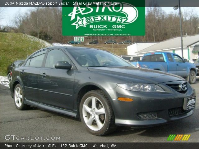 2004 Mazda MAZDA6 i Sport Sedan in Steel Gray Metallic