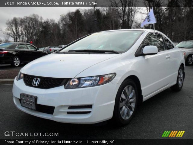 2010 Honda Civic EX-L Coupe in Taffeta White