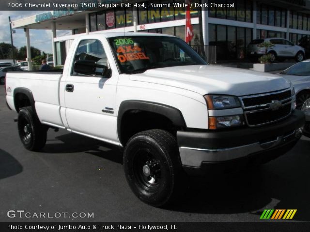 2006 Chevrolet Silverado 3500 Regular Cab 4x4 in Summit White